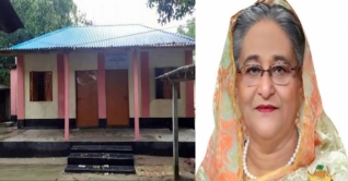 প্রধানমন্ত্রীর দেয়া বাড়ি পেয়ে খুশি চিরিরবন্দরের ২১৫ পরিবার