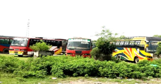 মেহেরপুর-কুষ্টিয়া সড়কে আবারও বাস চলাচল বন্ধ, ভোগান্তি