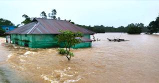 সিরাজগঞ্জে বাড়ছে যমুনা নদীর পানি, চরাঞ্চল প্লাবিত