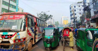 ভোটের পরদিন রাজধানীতে যানবাহন চলাচল স্বাভাবিক