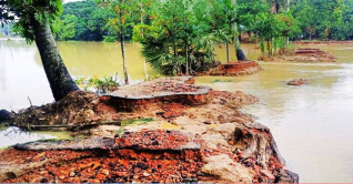 কুমিল্লায় বন্যায় ১১০০ কিলোমিটার পাকা সড়কের ক্ষতি