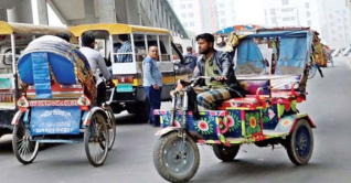 সড়কে শৃঙ্খলায় ব্যাটারিচালিত যান চলতে দেওয়া যাবে না: ডিএমপি