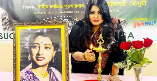 সুচিত্রা সেনকে নিয়ে যুক্তরাষ্ট্রে উৎসব, উদ্বোধনে মৌসুমী