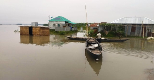 কুড়িগ্রামে ৭ হাজার পরিবার পানিবন্দী 