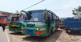 রাঙ্গামাটিতে অনির্দিষ্টকালের পরিবহন ধর্মঘট