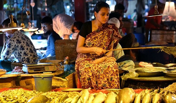 ‘মৎস্যকন্যা’ নাটকের শুটিংয়ে সাবিলা